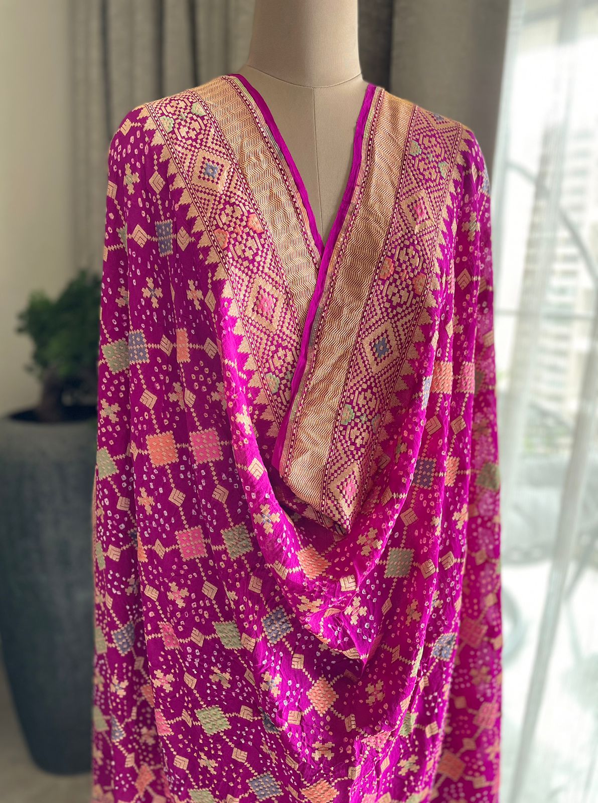 Sayonee - Beloved Soulmate Meenakari Dupatta