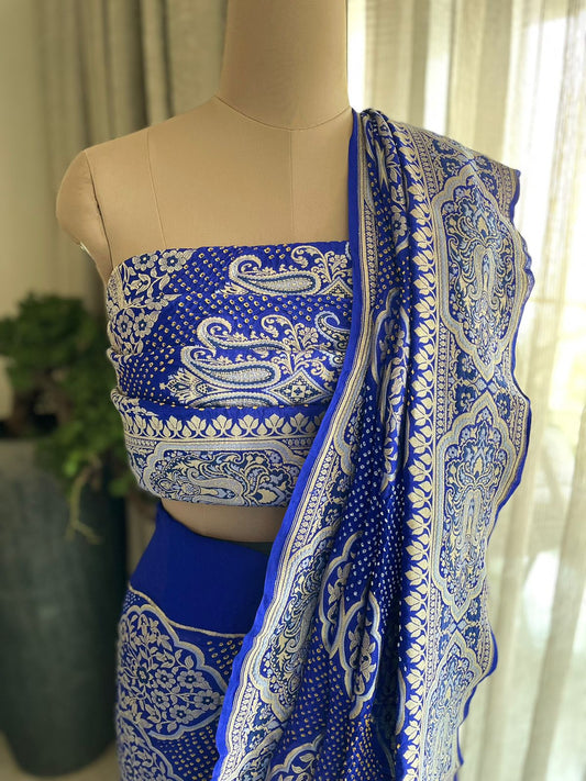 Aria - A Soulful Melody Meenakari Motif Saree