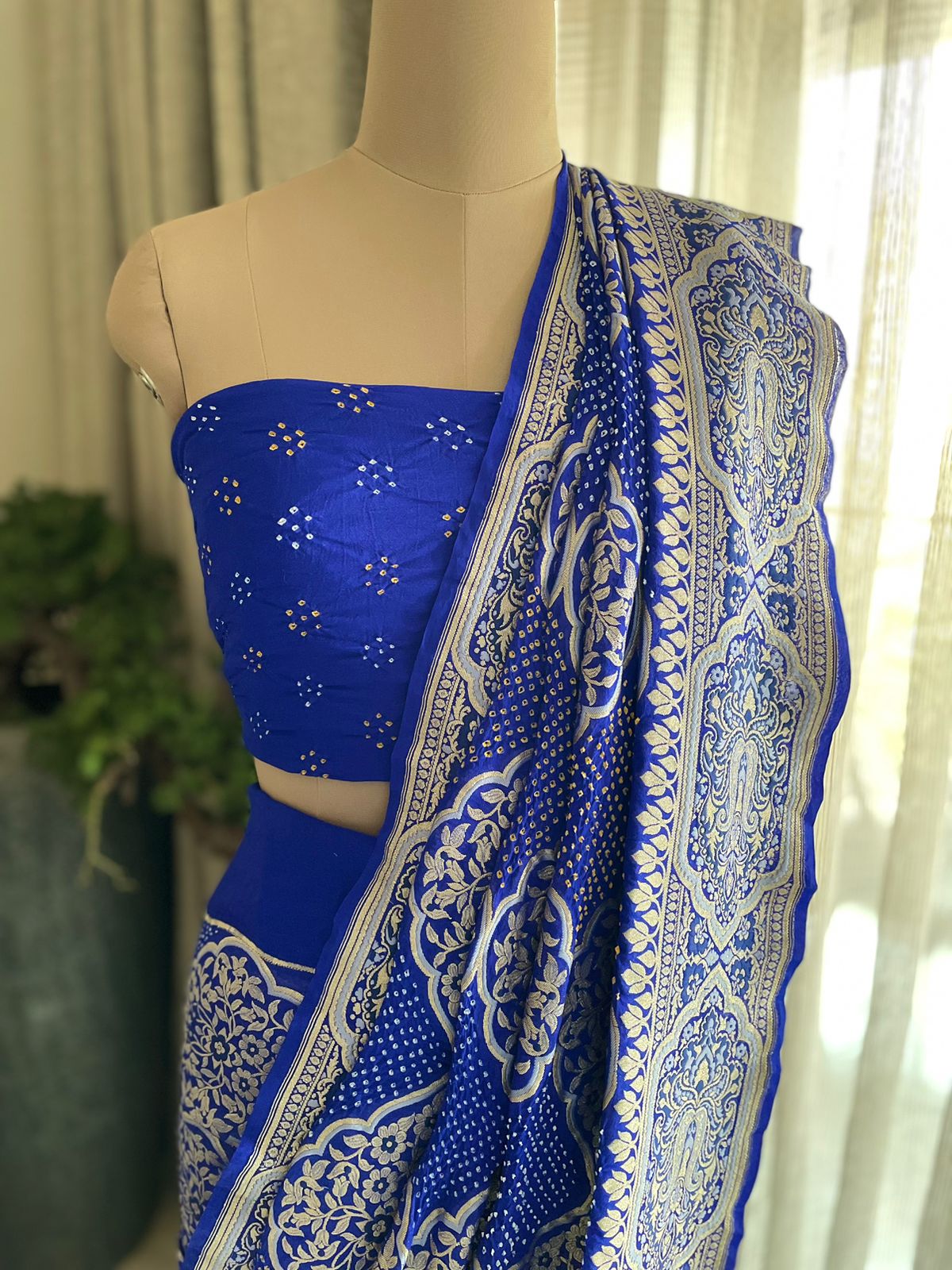 Aria - A Soulful Melody Meenakari Motif Saree