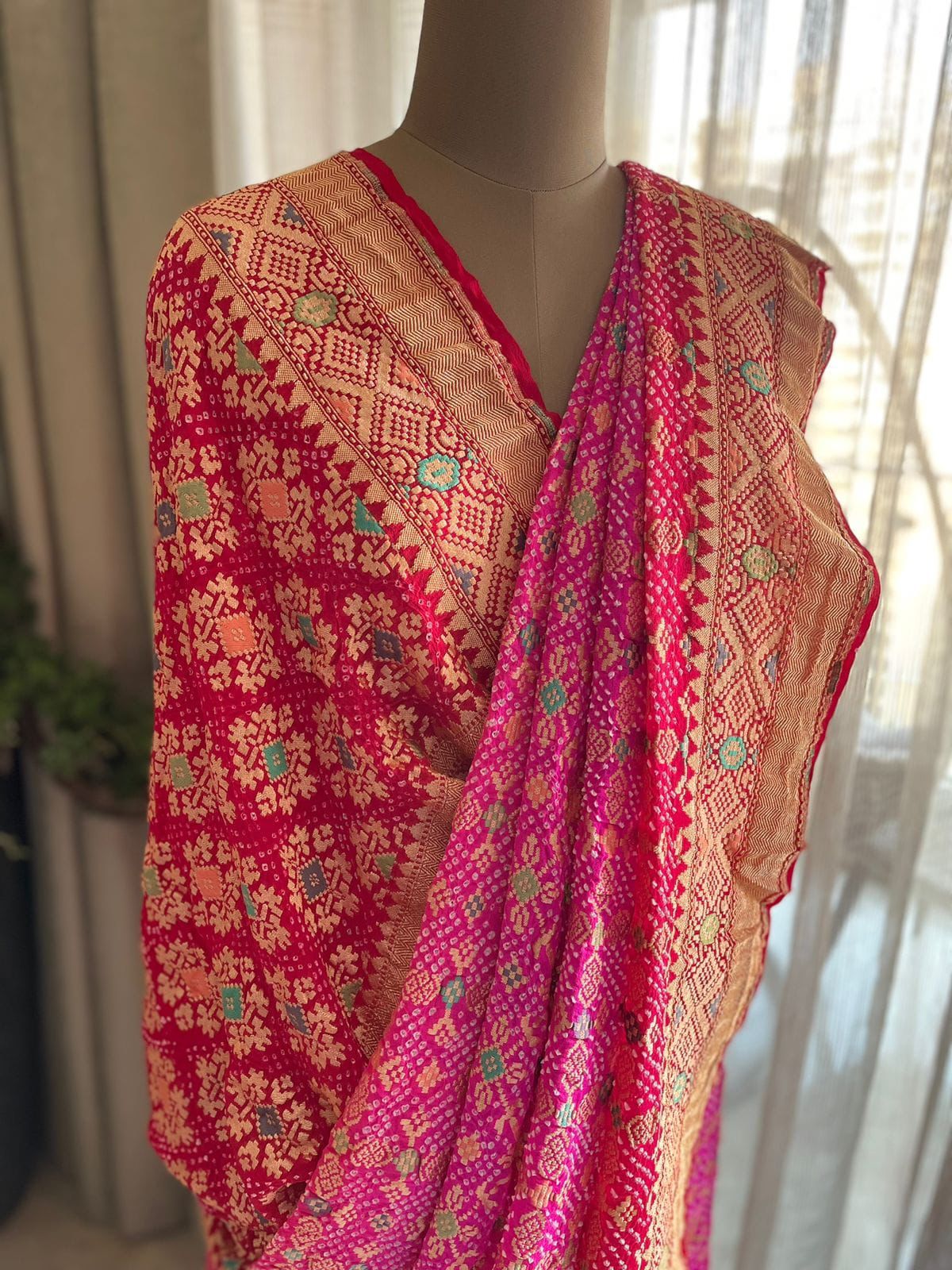 Paheli - The Mystic Creation Meenakari Saree