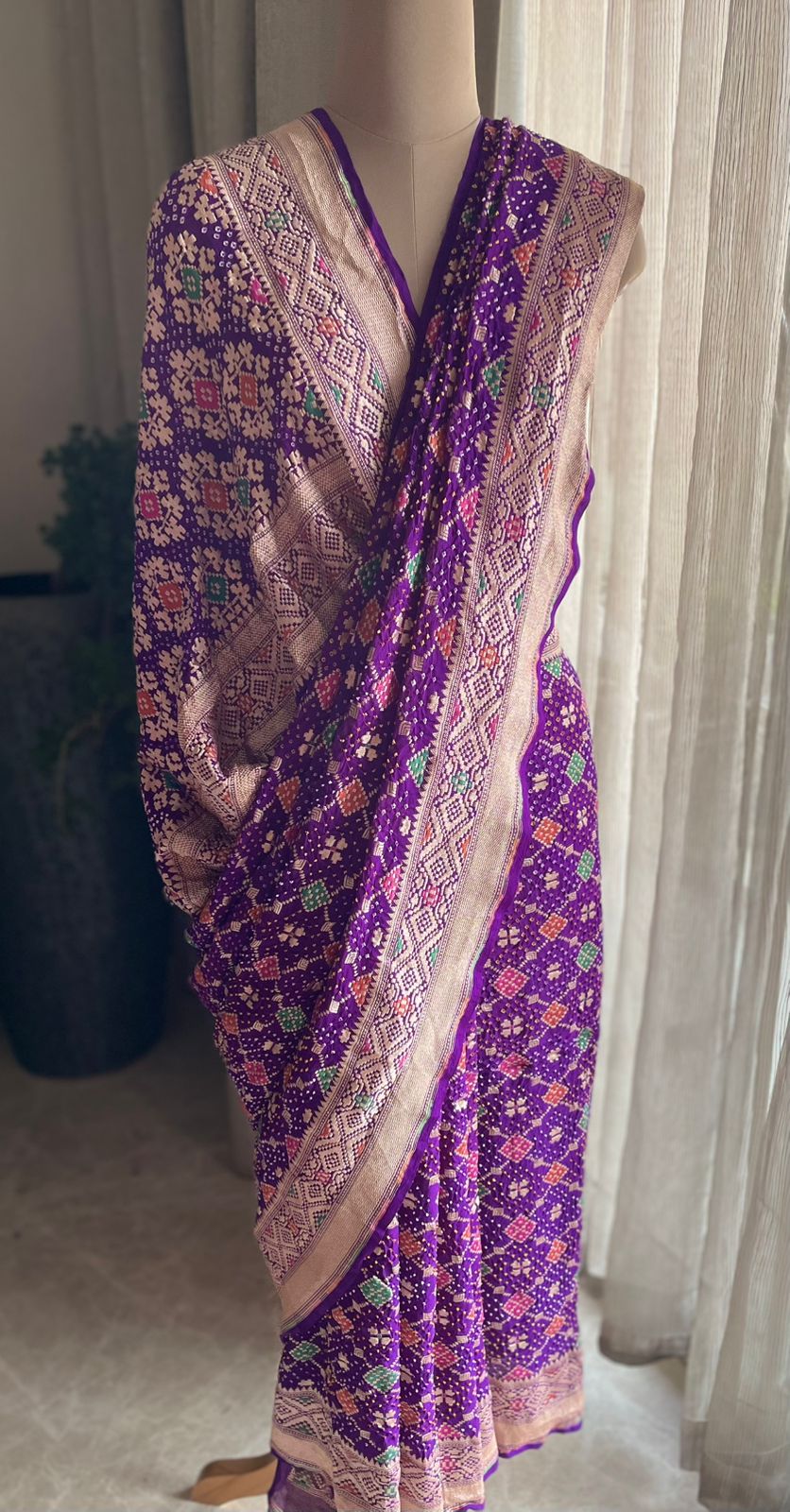 Aprajita - Invincible Meenakari Saree