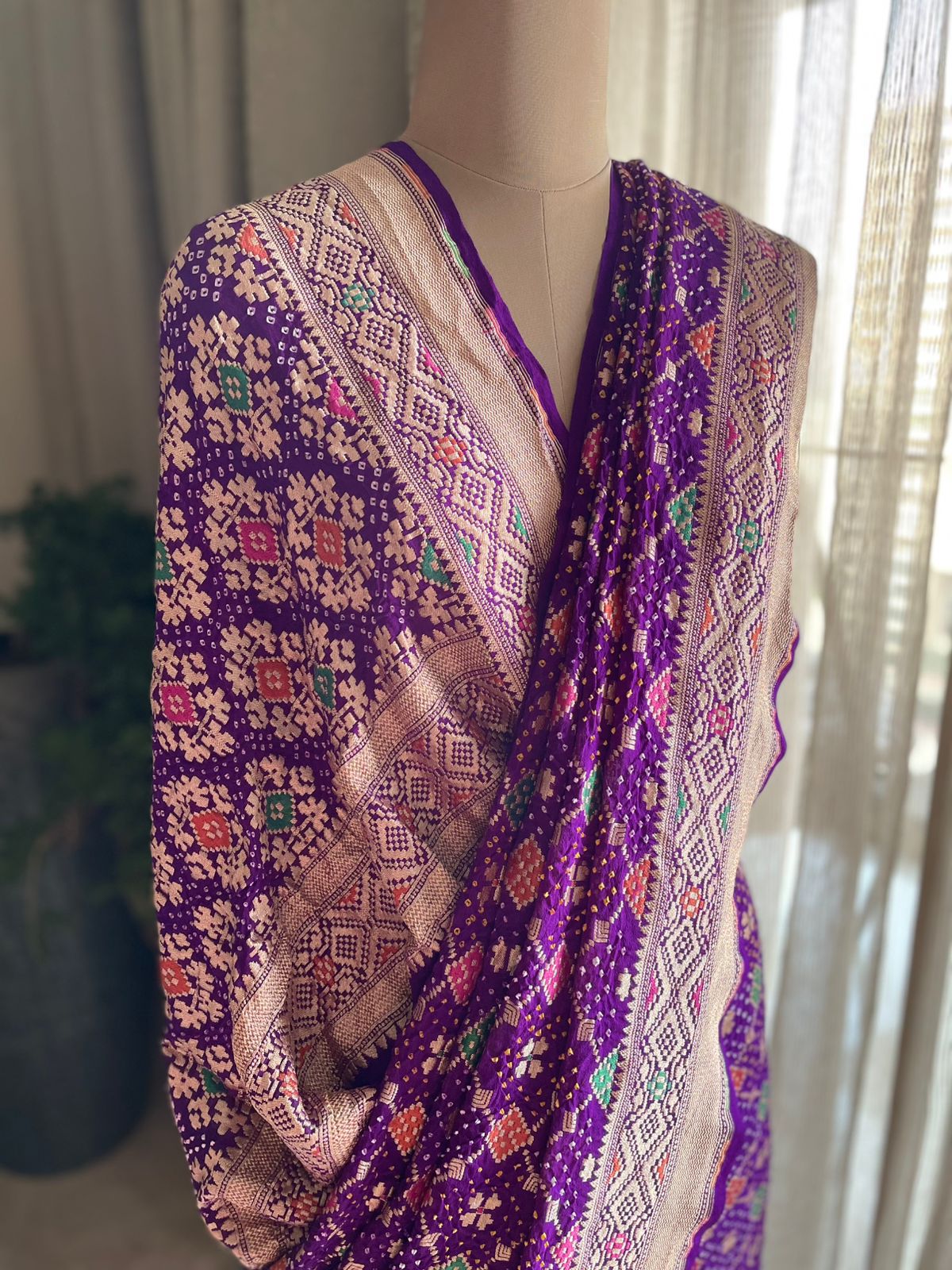 Aprajita - Invincible Meenakari Saree