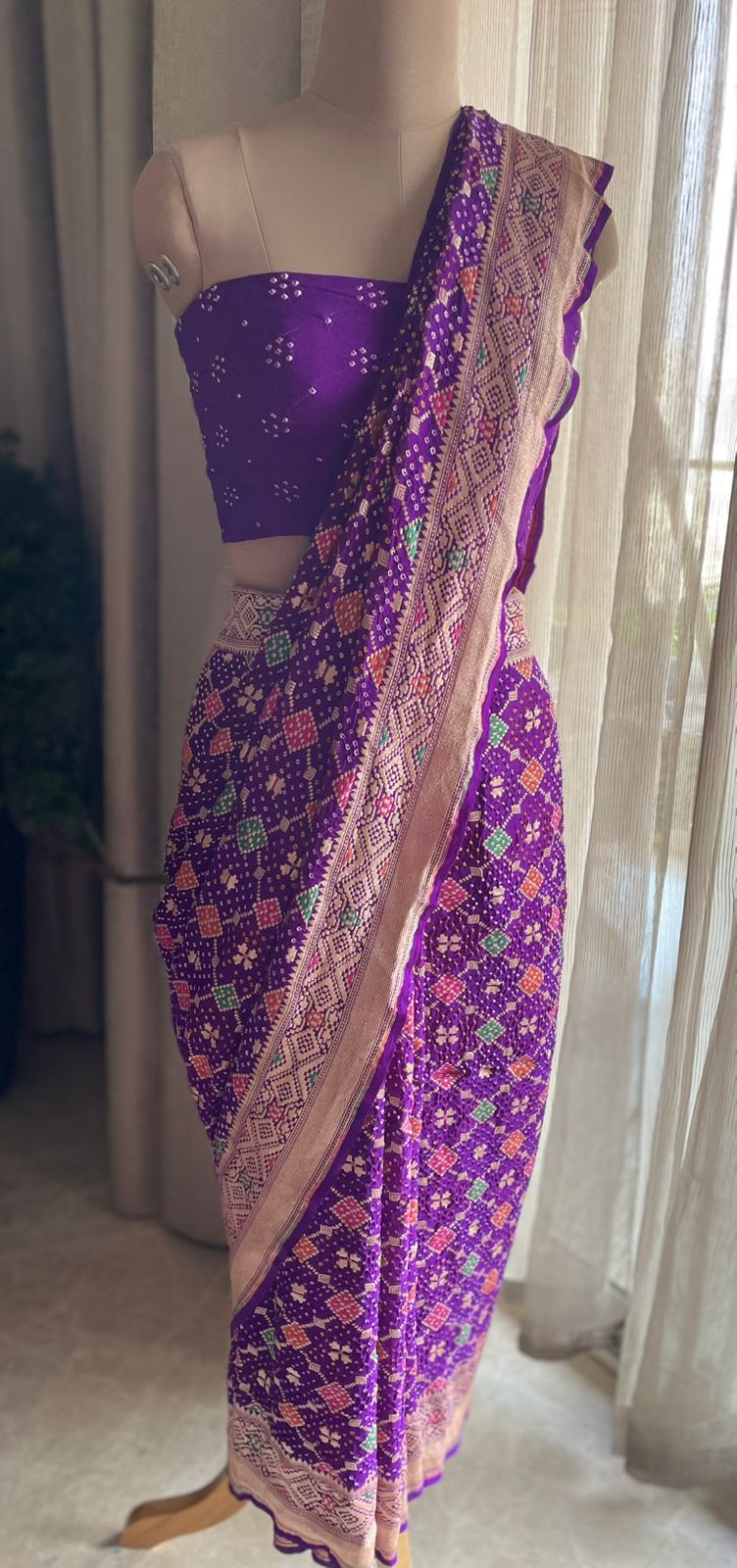 Aprajita - Invincible Meenakari Saree