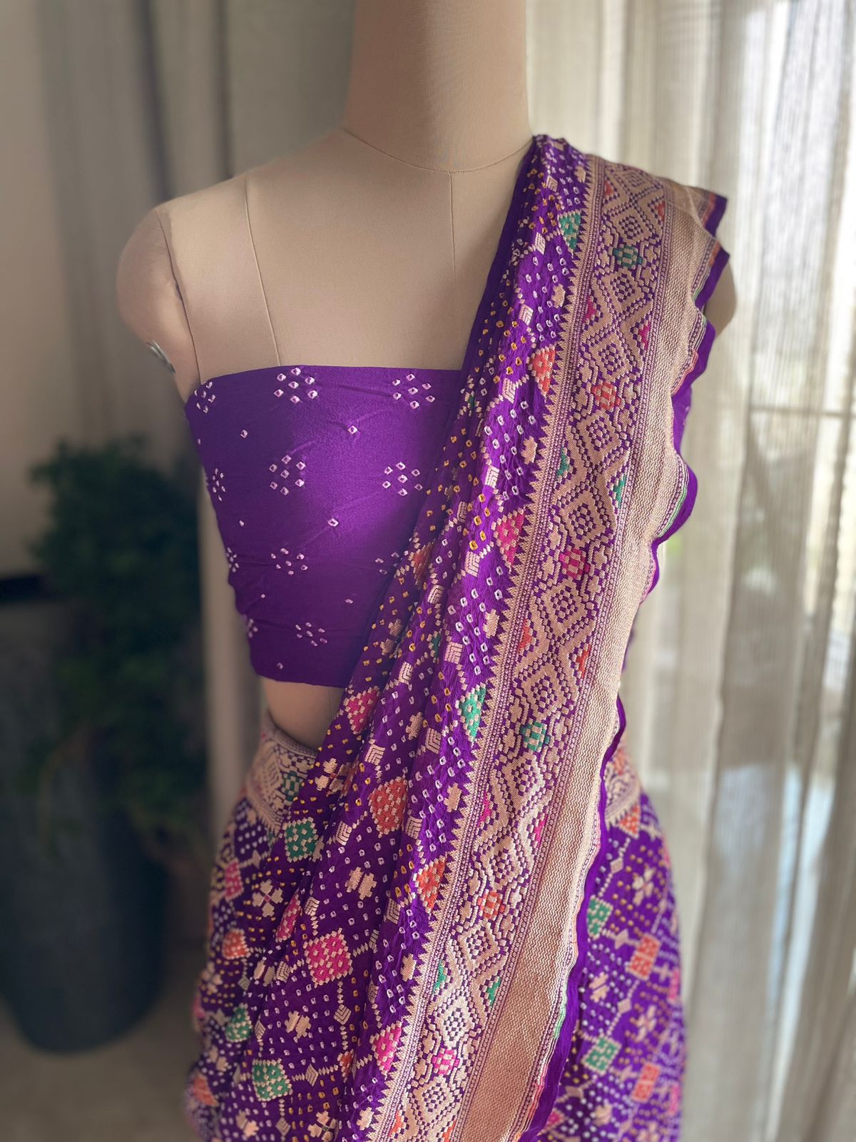 Aprajita - Invincible Meenakari Saree