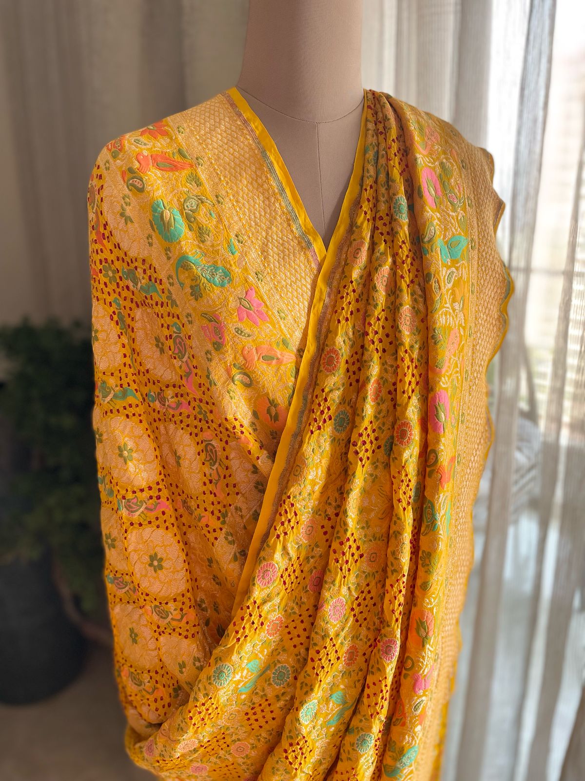 Navya - Forever Young Meenakari Motif Saree