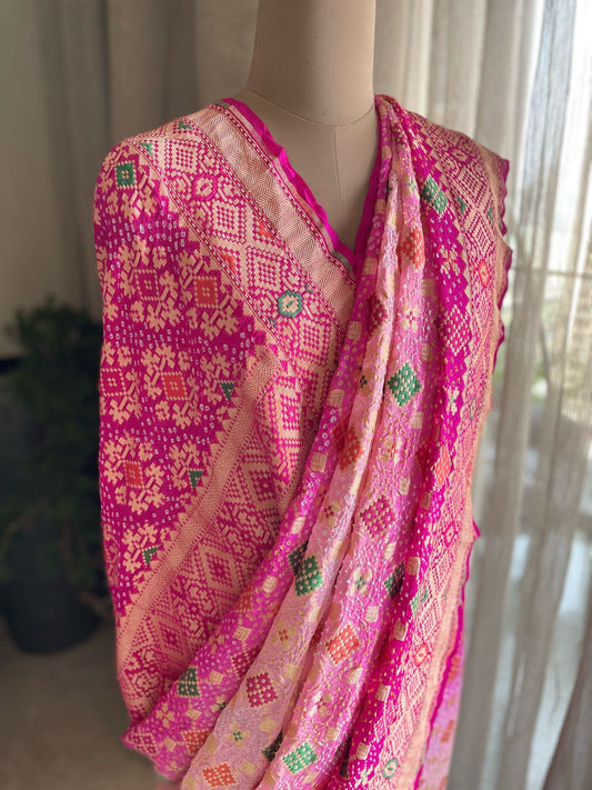 Aaftaab - Beauty of My Beloved Meenakari Saree