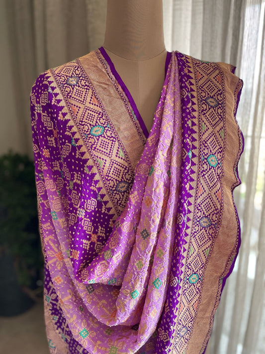 Tabassum - Smile of a Princess Meenakari Dupatta