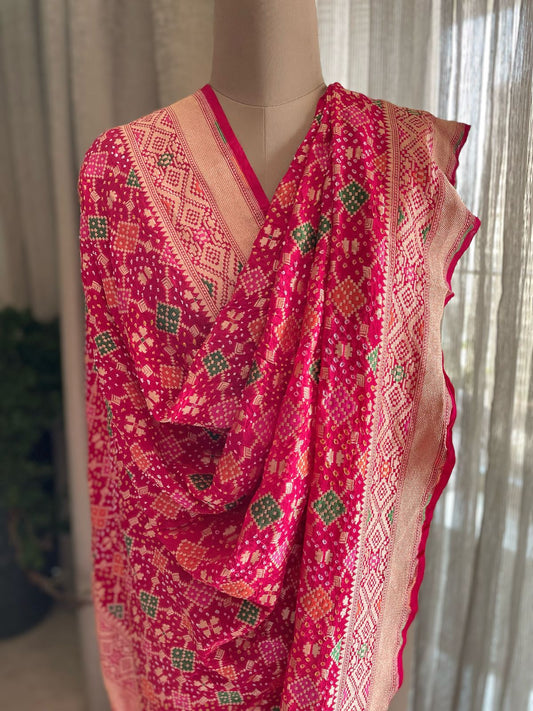 Vidushi - Wise Meenakari Dupatta