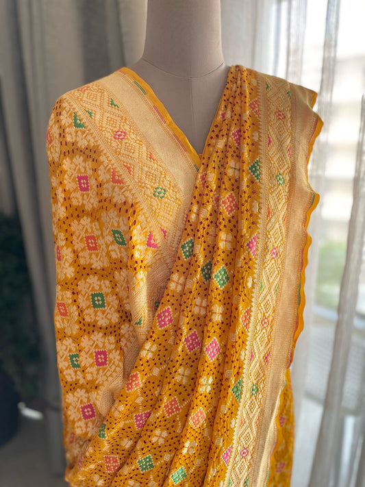Nazaakat - The Expression of Love Meenakari Saree