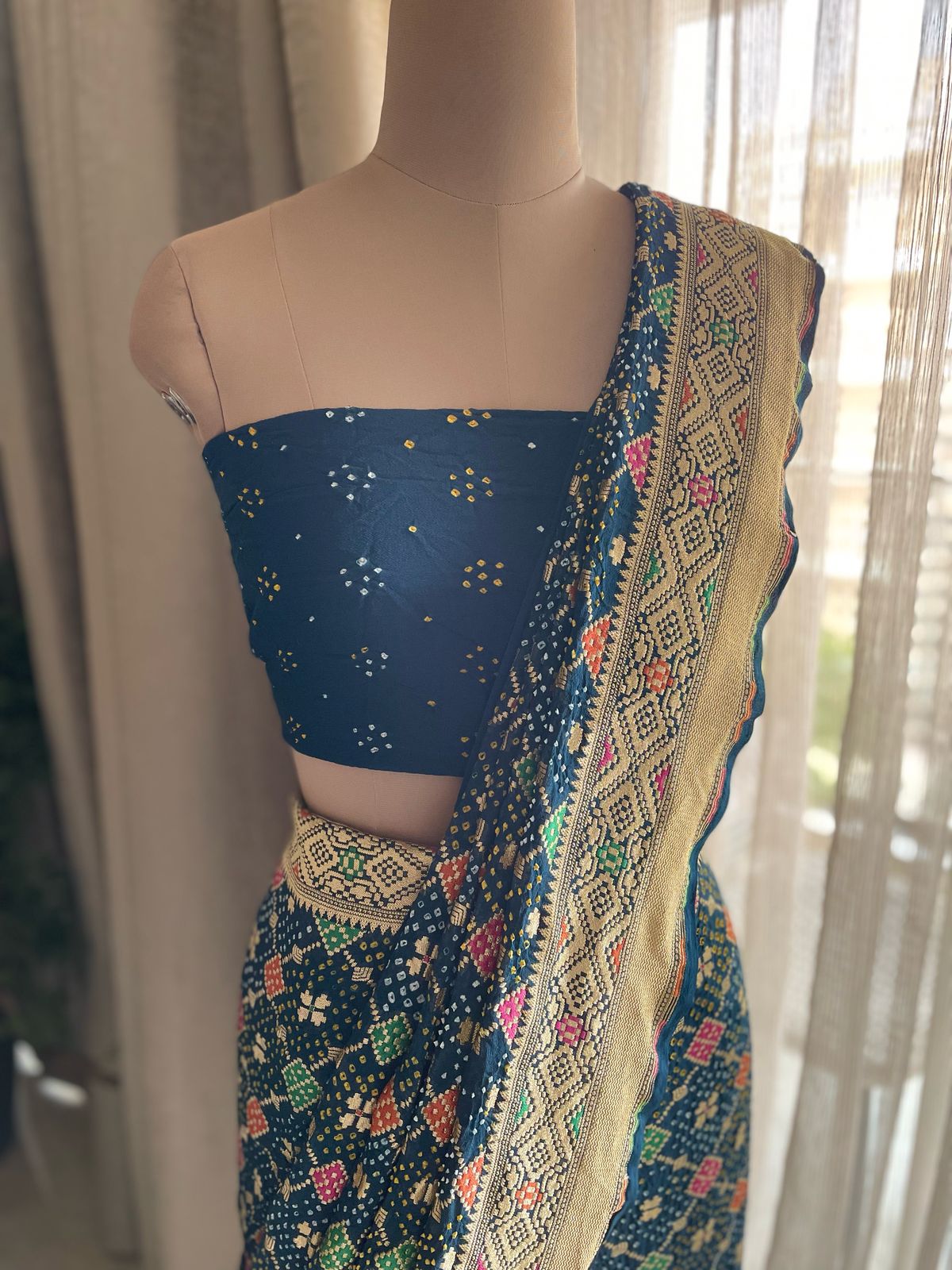 Manushree - Born to Lead Meenakari Saree