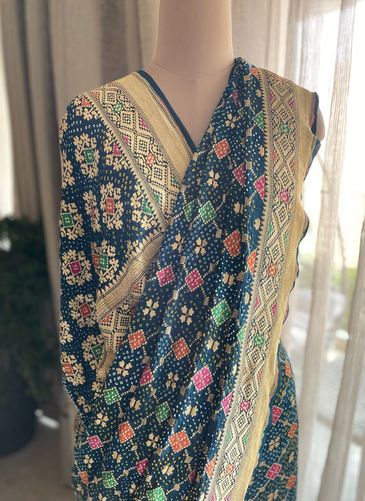 Manushree - Born to Lead Meenakari Saree