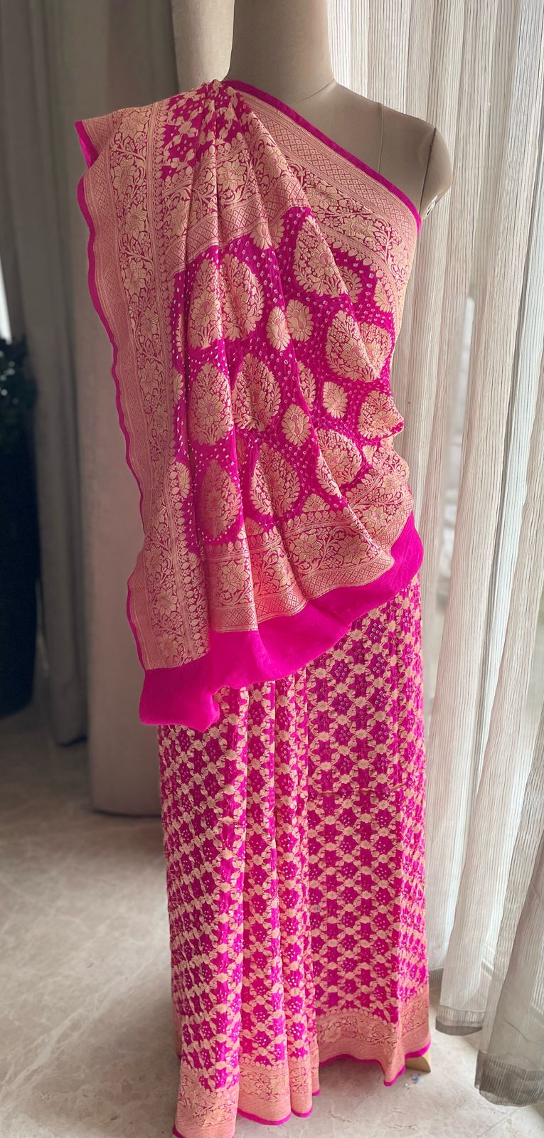 Vrinda - Tulsi/Divine Virtue and Strength Saree