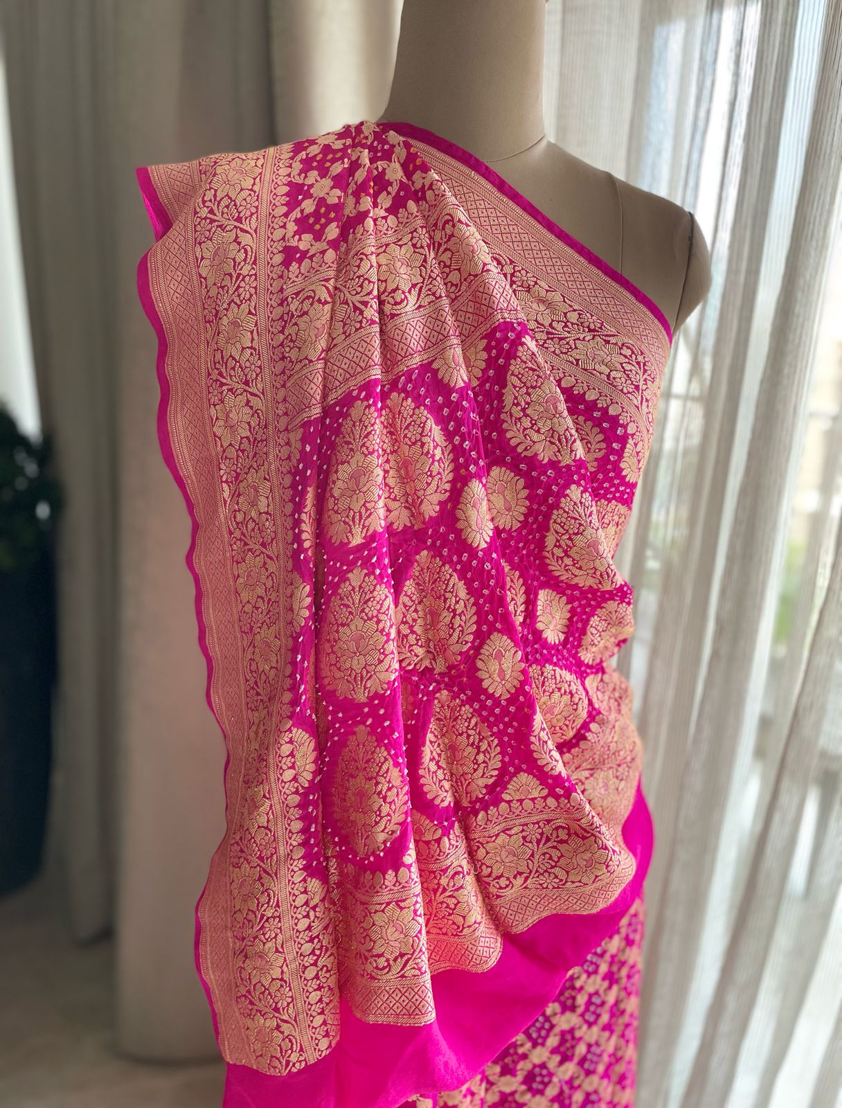 Vrinda - Tulsi/Divine Virtue and Strength Saree