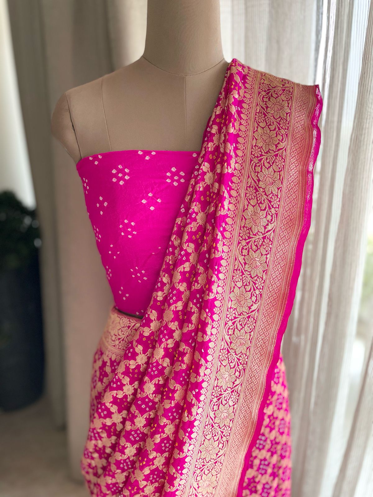 Vrinda - Tulsi/Divine Virtue and Strength Saree