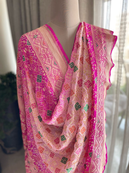 Khwabeeda - A Dreamy Affair Meenakari Dupatta