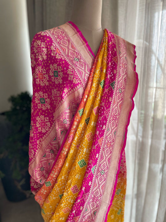 Avni - Mother Earth Meenakari Saree