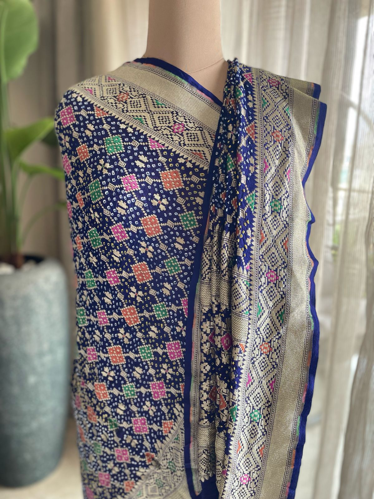 Abeer - Auspicious Fragrance Meenakari Dupatta