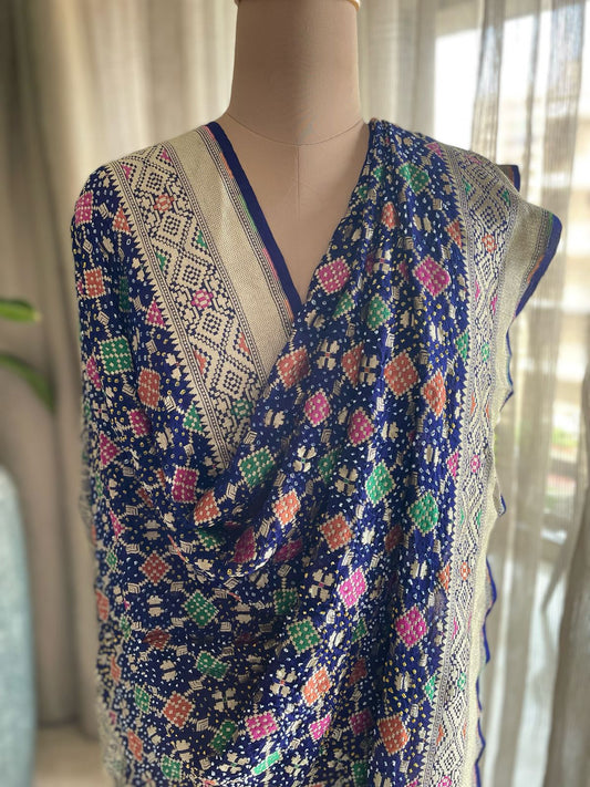 Abeer - Auspicious Fragrance Meenakari Dupatta