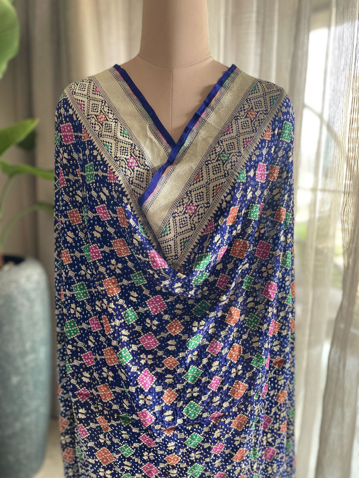 Abeer - Auspicious Fragrance Meenakari Dupatta