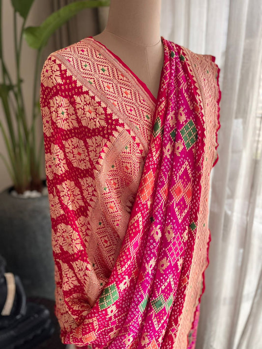 Paheli - The Mystic Creation Meenakari Saree