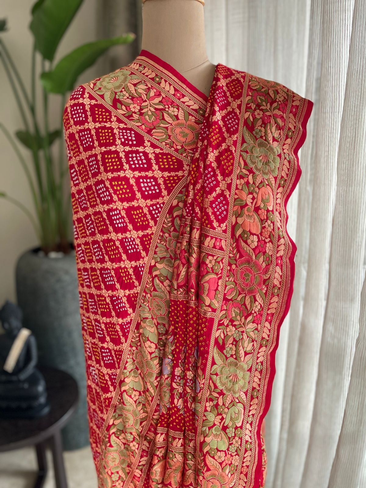 Ananya - Unique Meenakari Motif Dupatta