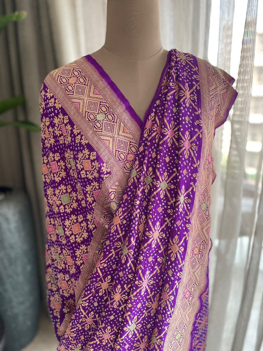 Aprajita - Invincible Meenakari Saree