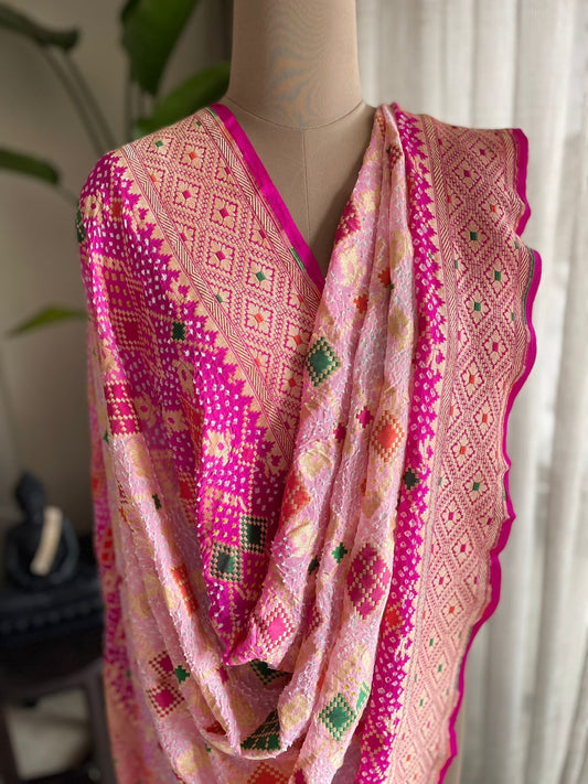 Khwabeeda - A Dreamy Affair Meenakari Dupatta