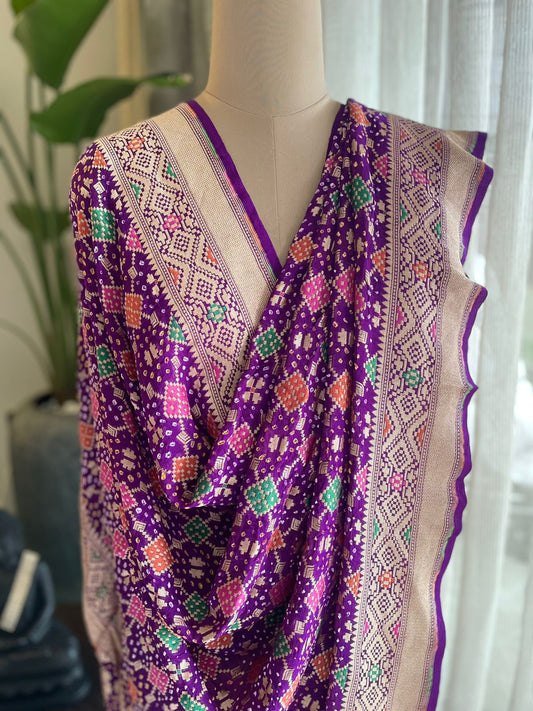 Jagruti - Awakening Meenakari Dupatta