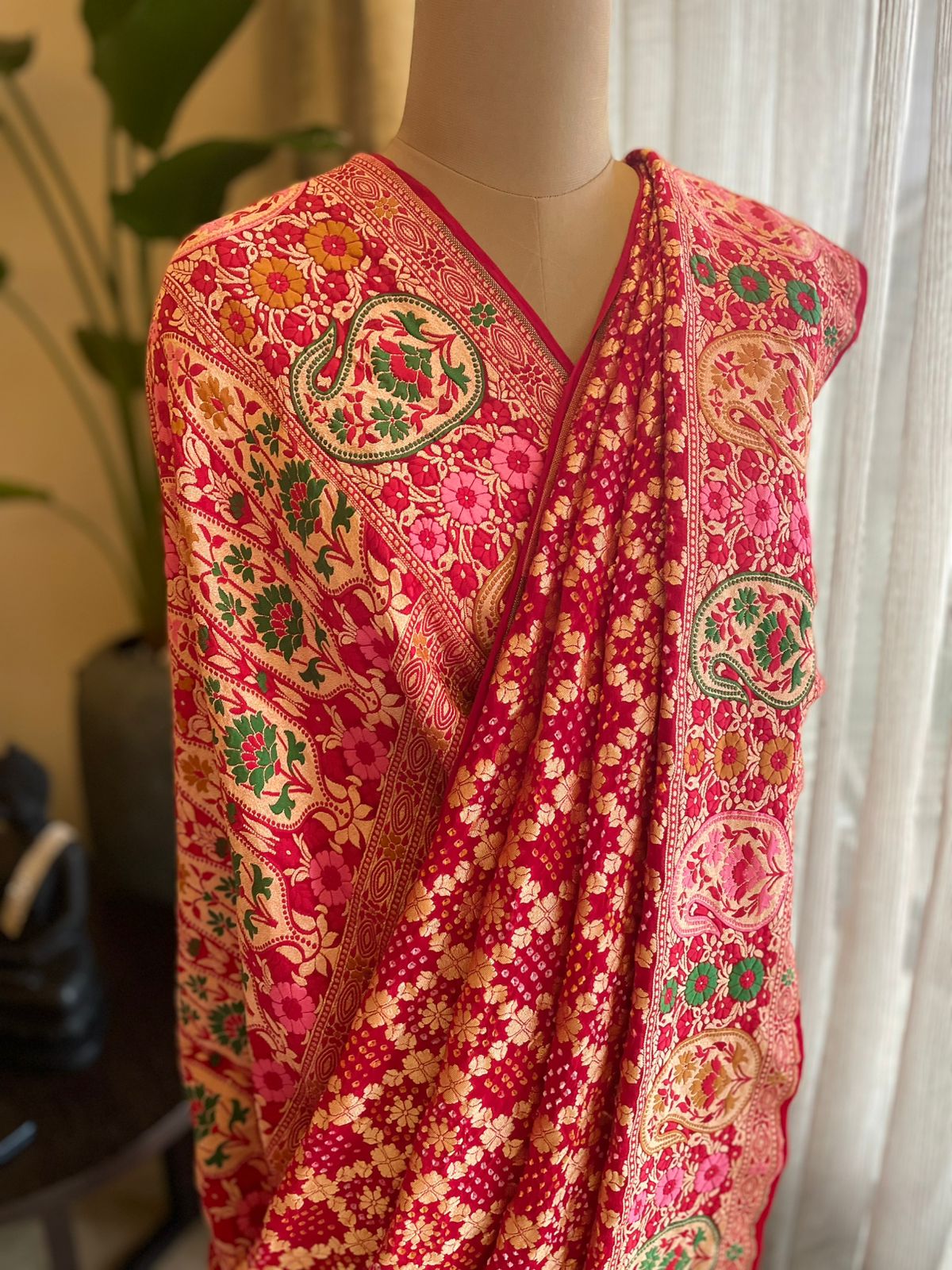 Raani Sa - The Respectful Queen Meenakari Motif Saree