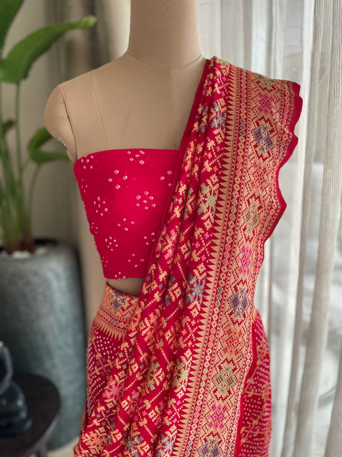 Himani - Goddess Parvati Meenakari Saree