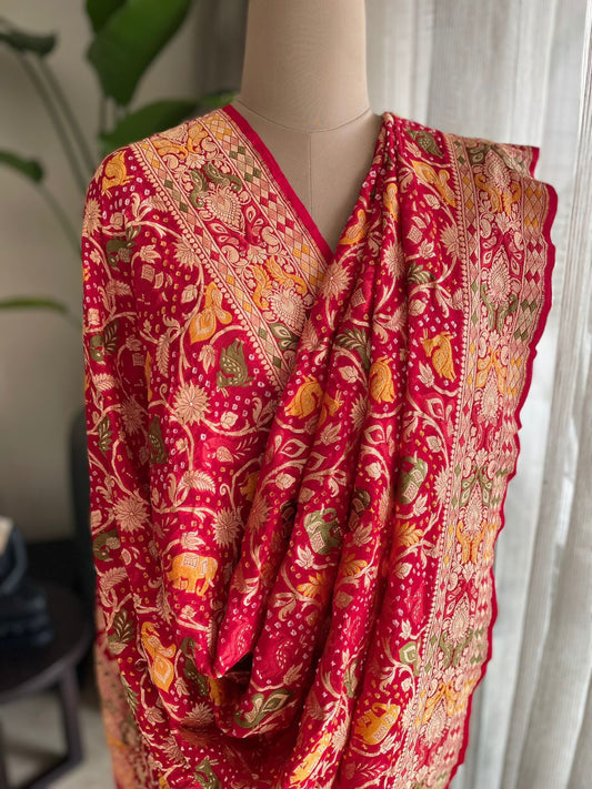 Disha - Right Direction Meenakari Motif Dupatta