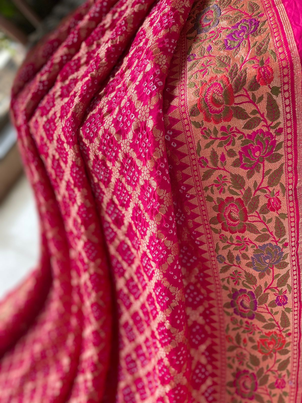 Kritika - A Star Meenakari Motif Saree