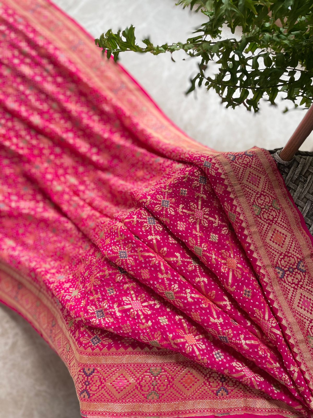 Raagini - A melody Meenakari Saree