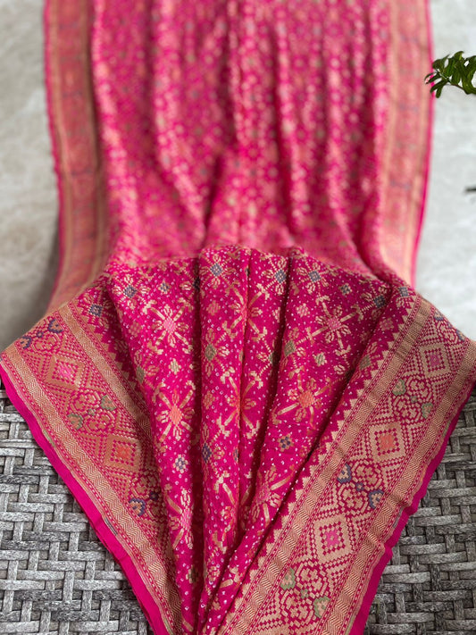Raagini - A melody Meenakari Saree