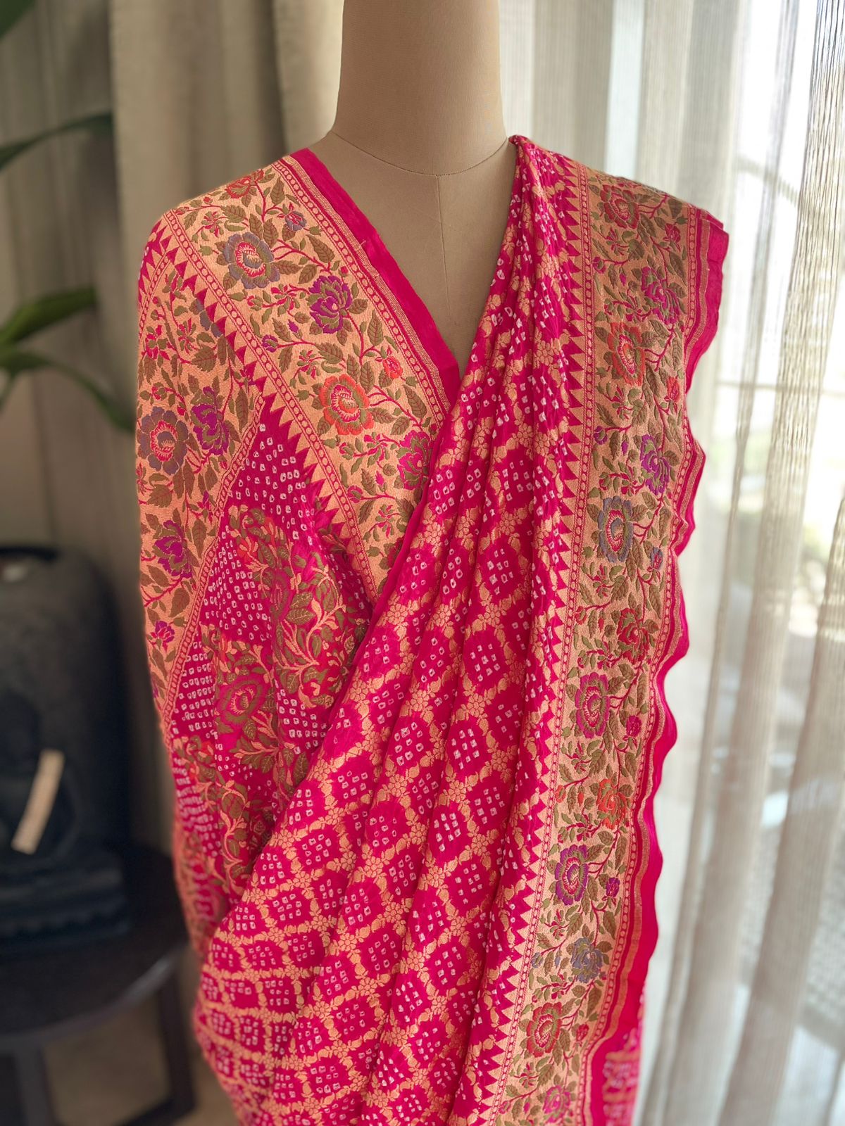 Kritika - A Star Meenakari Motif Saree