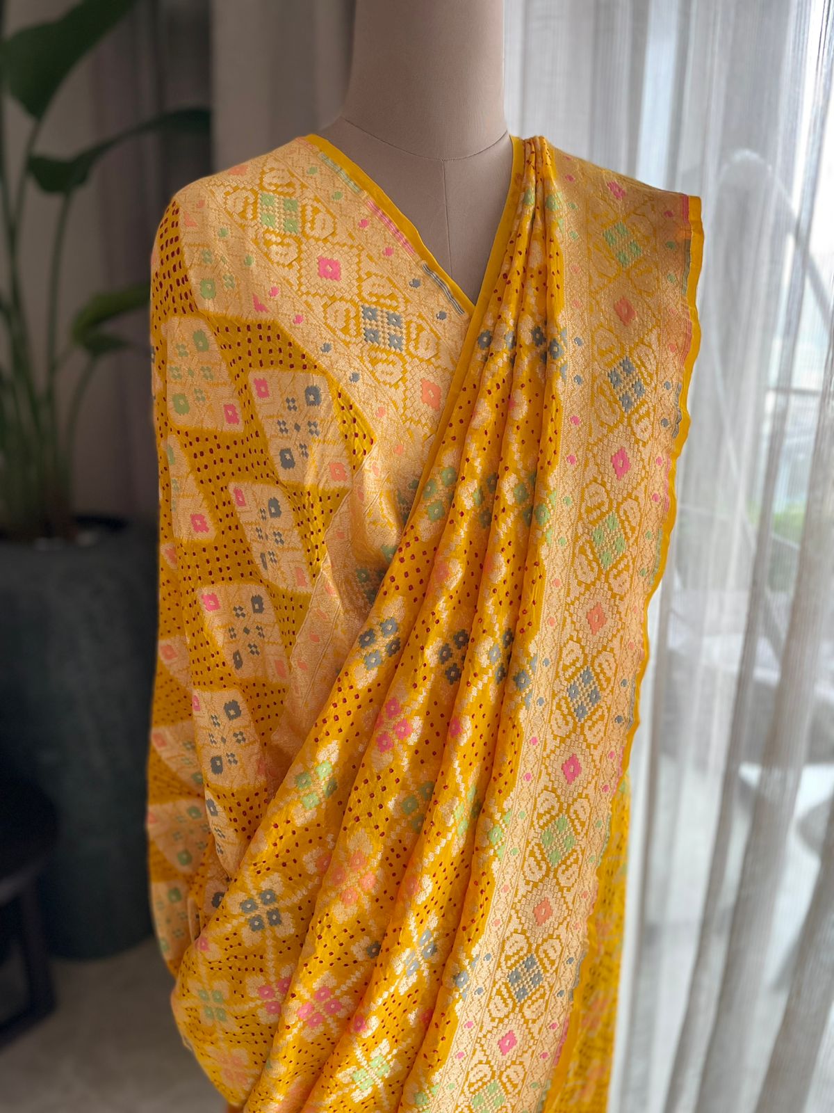 Diksha - Self Reliant Meenakari Saree