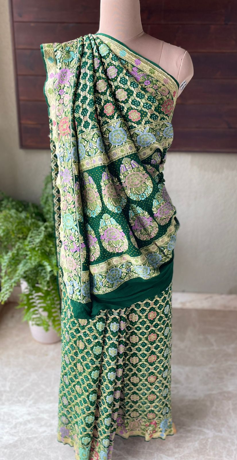 Mohini - Most Beautiful Meenakari Motif Saree