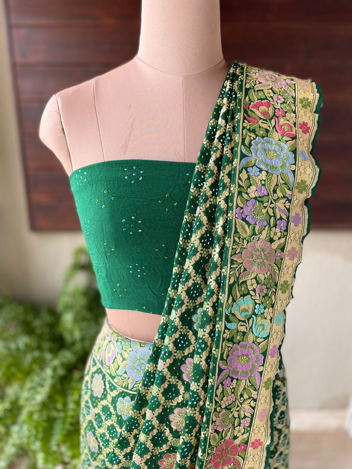 Mohini - Most Beautiful Meenakari Motif Saree