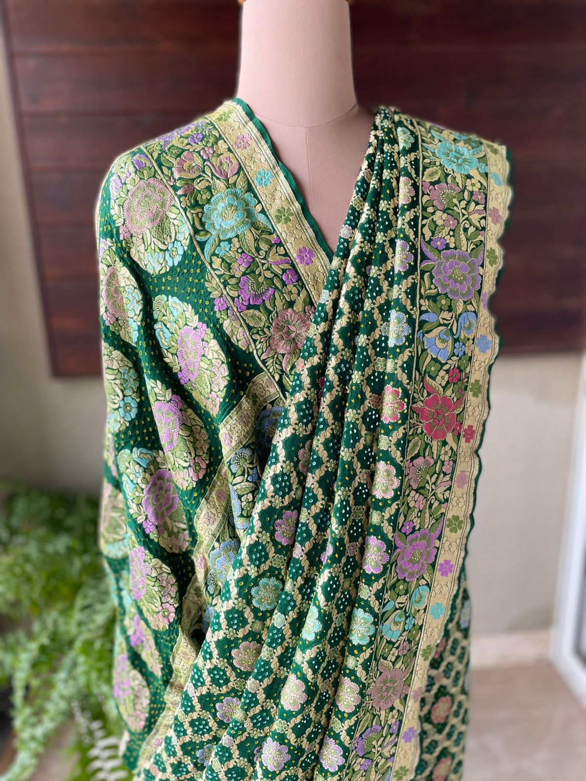 Mohini - Most Beautiful Meenakari Motif Saree