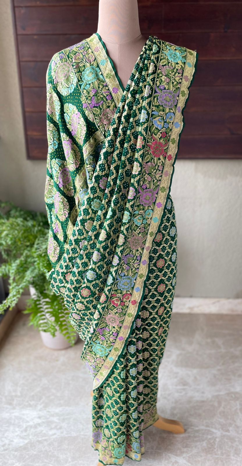 Mohini - Most Beautiful Meenakari Motif Saree