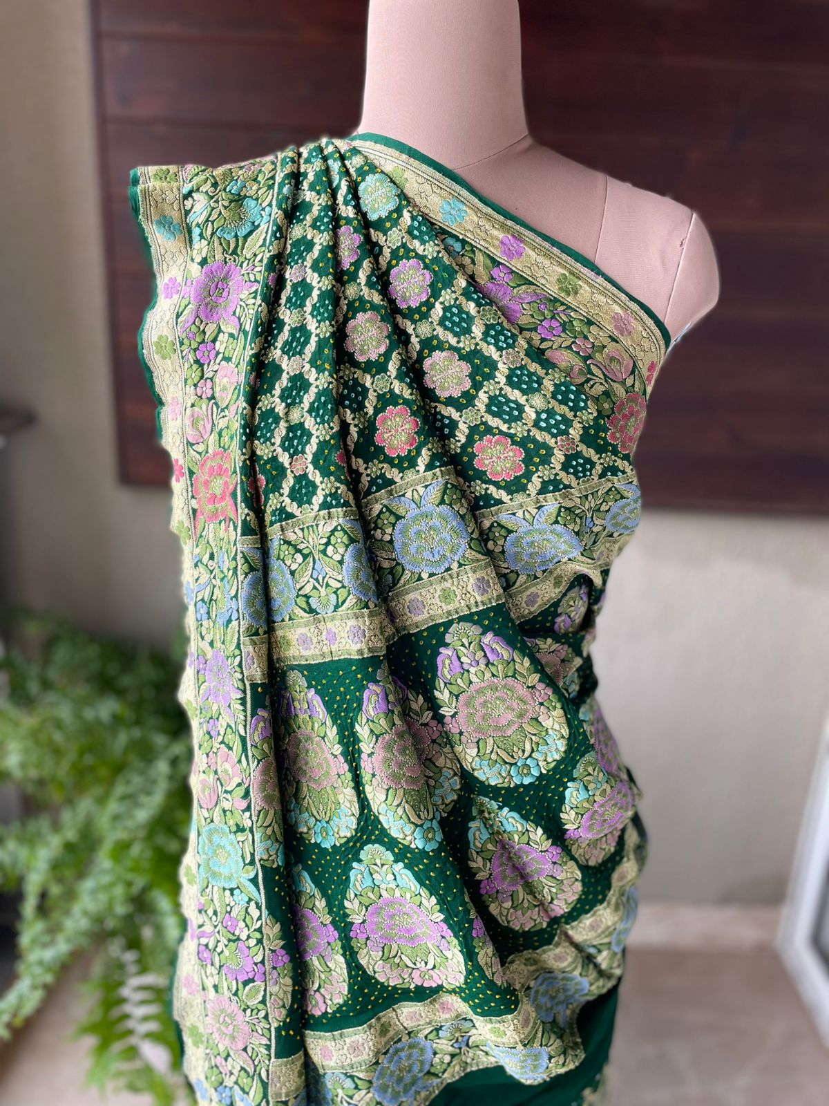 Mohini - Most Beautiful Meenakari Motif Saree