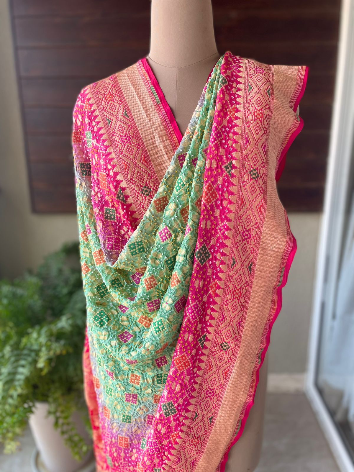Kavya - A Symphonic Poetry Meenakari Dupatta