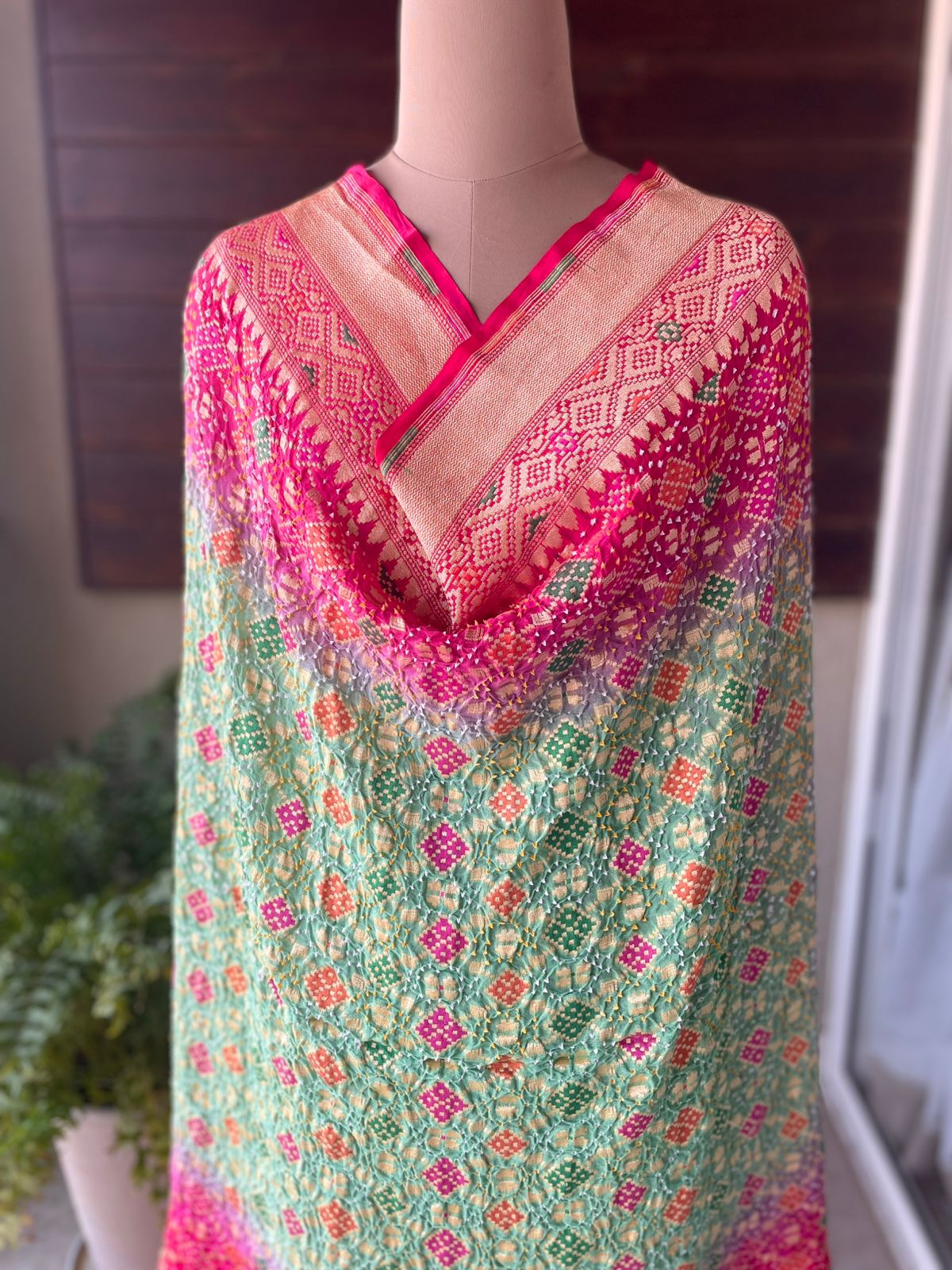 Kavya - A Symphonic Poetry Meenakari Dupatta