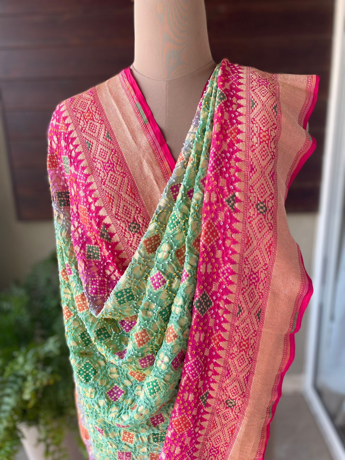 Kavya - A Symphonic Poetry Meenakari Dupatta