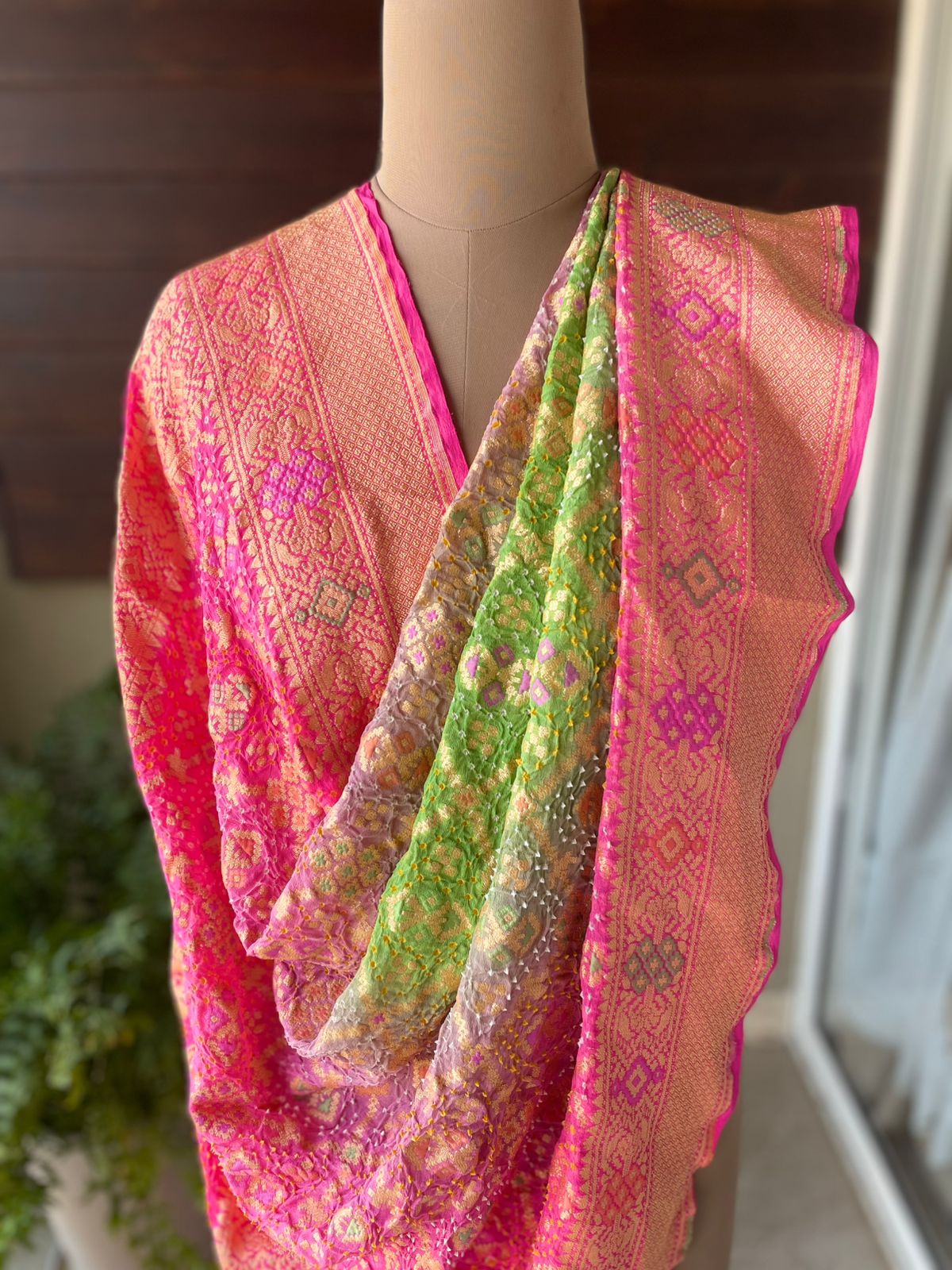 Vidushi - Wise Meenakari Dupatta