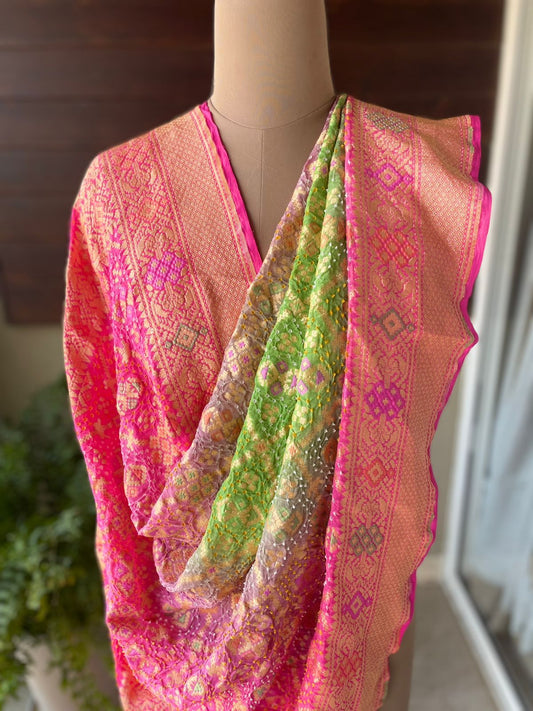 Vidushi - Wise Meenakari Dupatta