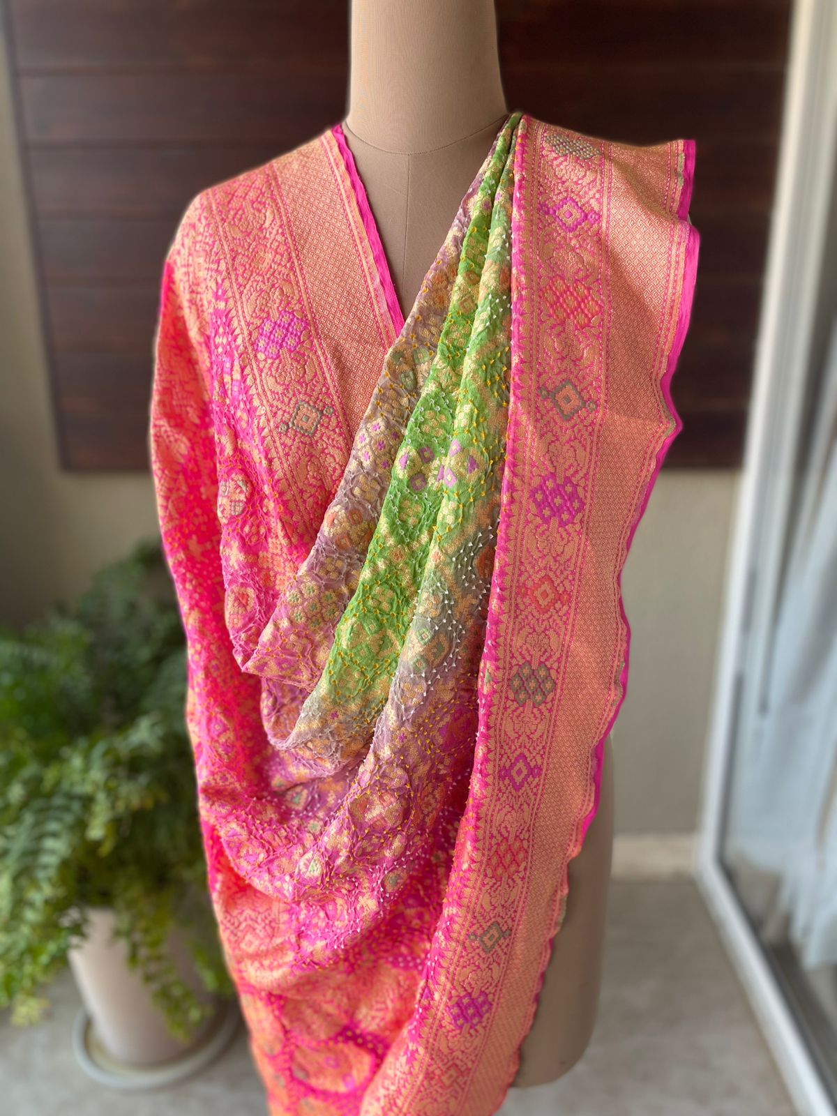 Vidushi - Wise Meenakari Dupatta