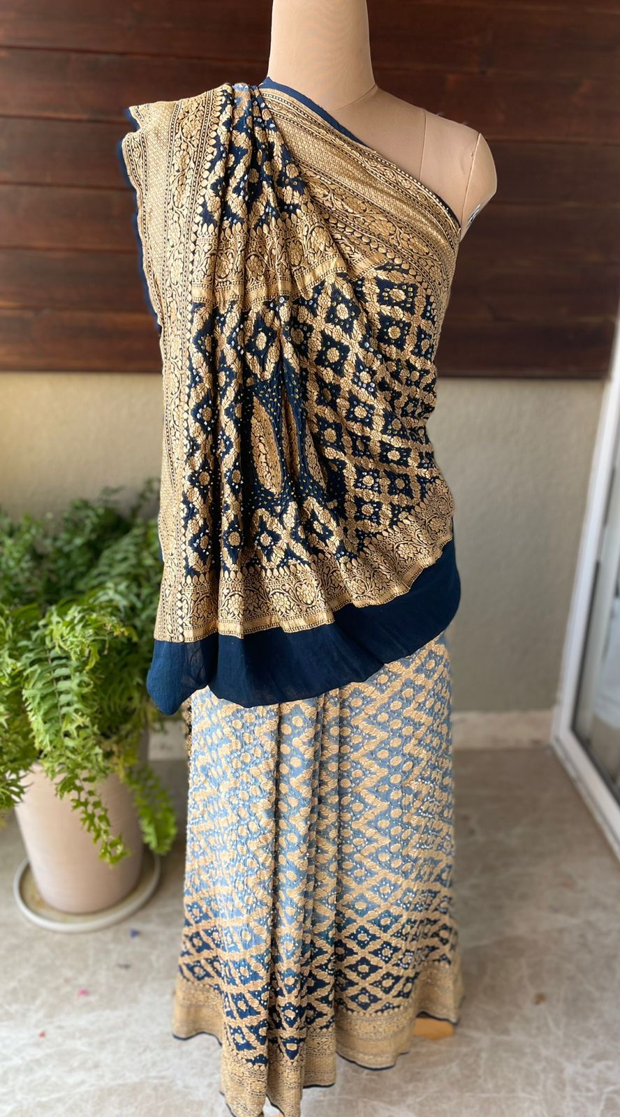 Neelima - Beauty by its Blue Reflection Saree