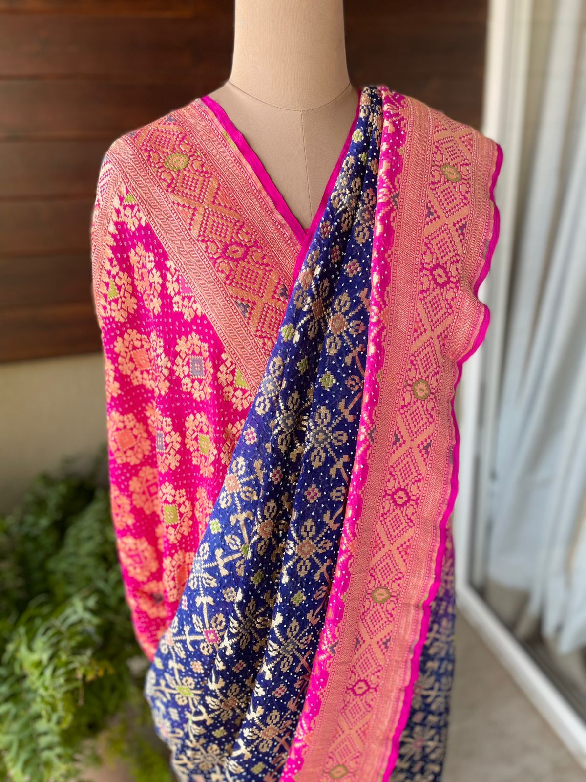 Aashita - One Who Is Full Of Hope Meenakari Saree