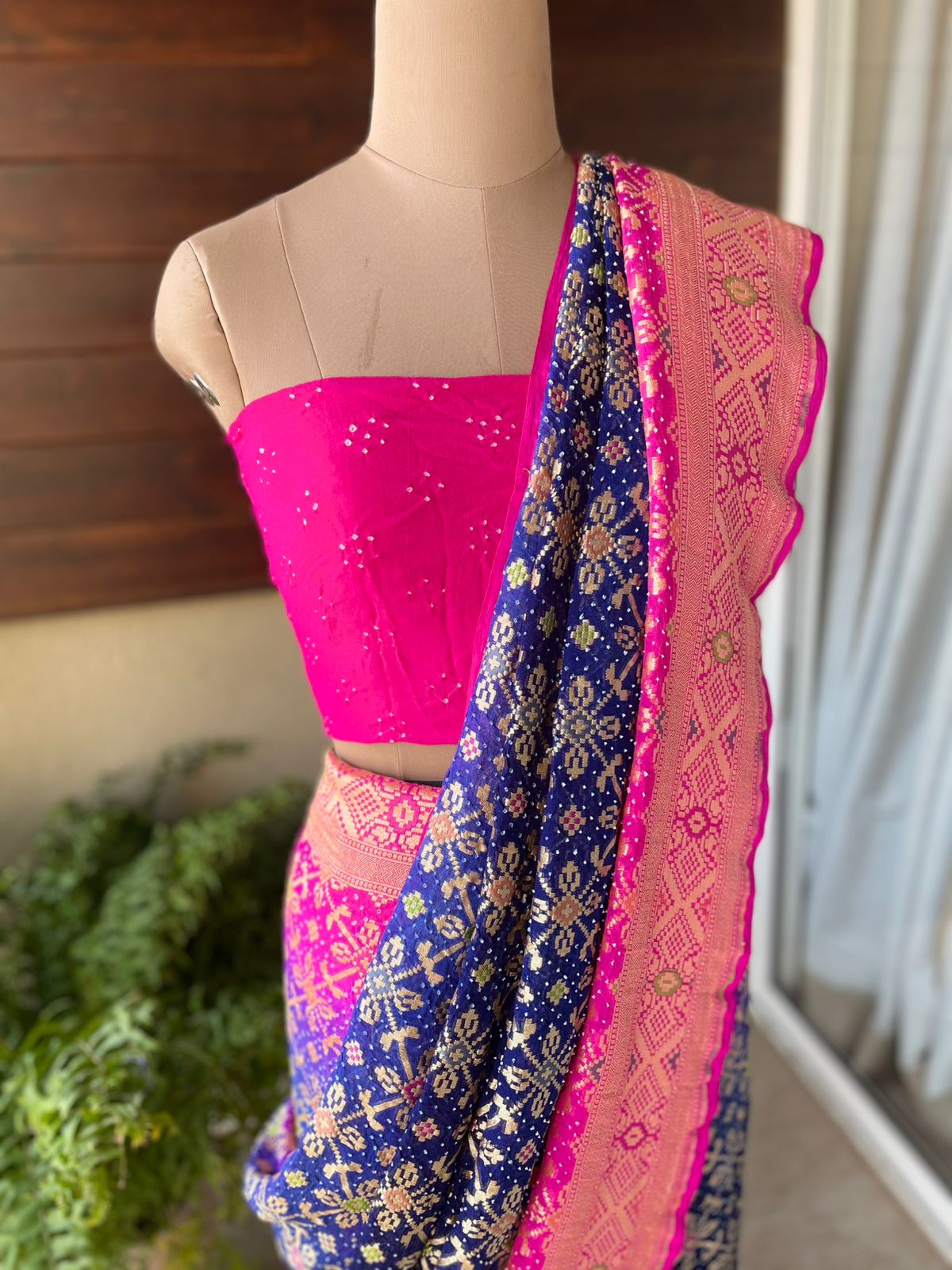 Aashita - One Who Is Full Of Hope Meenakari Saree